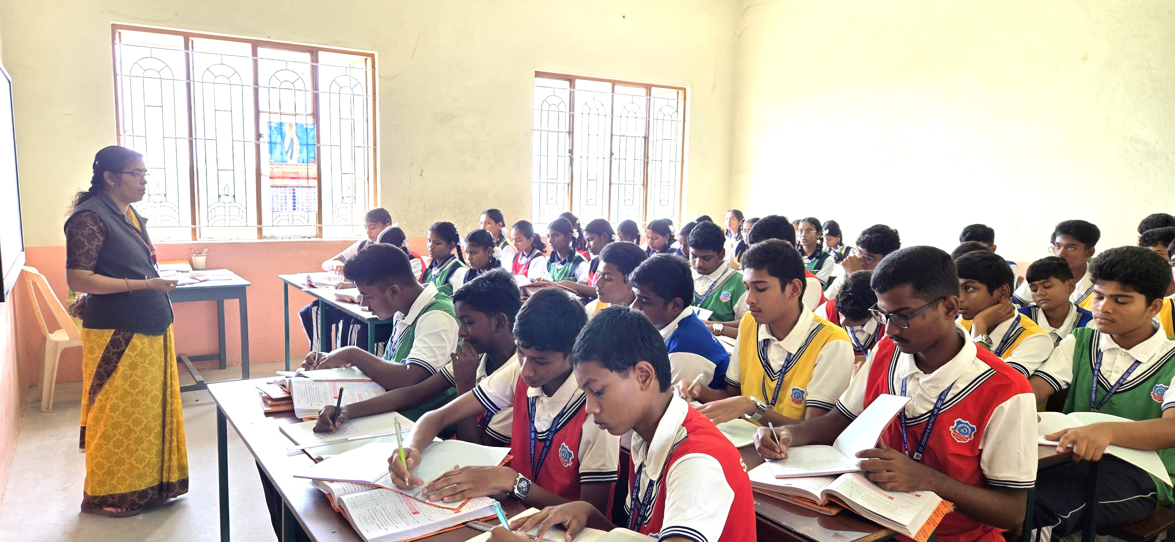 Secondary School Class 10 B at St. Joseph's